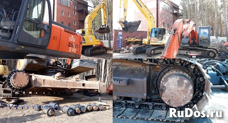Экскаватор HITACHI бу JCB CASE двигатель Isuzu 6HK1 изображение 7
