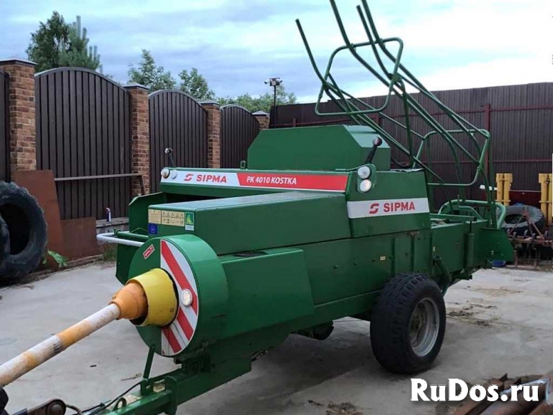 Тюковый пресс Sipma 4010, идеал. сост., макс. опции изображение 3