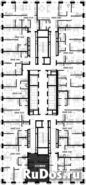 Продам 1 комнатную квартиру 41.4 м2 изображение 3