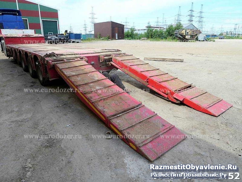 Трал телескоп Kassbohrer 65 т, 2013 г изображение 5