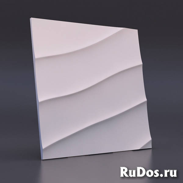 Зд панель Волна диагональная крупная изображение 6