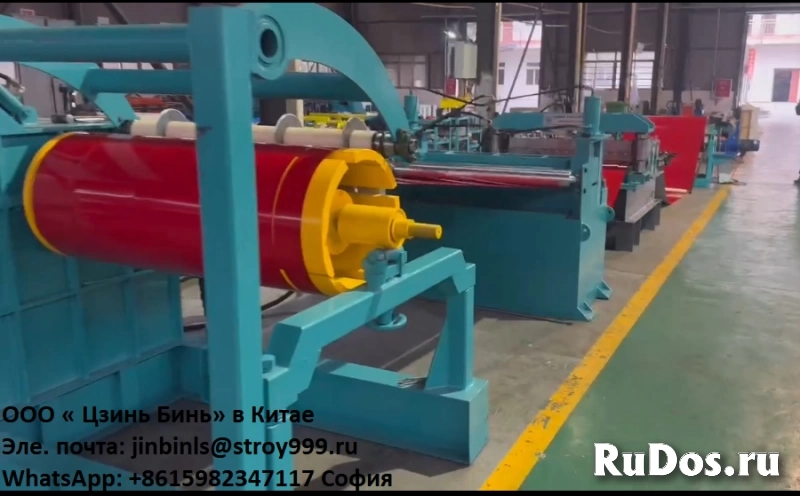 Автоматическая линия для поперечно-продольной резки рулонного металла JB-ZHJ1250-1 фотка