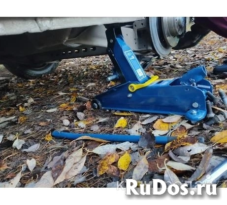 Аренда прокат подкатной гидравлический домкрат KRAFT фотка