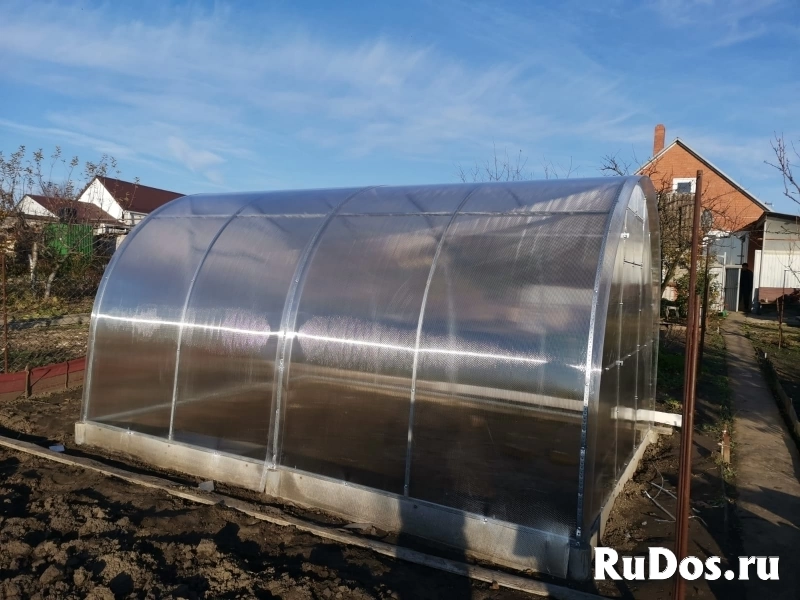 Каркас теплицы арочного типа "Южанка" изображение 4
