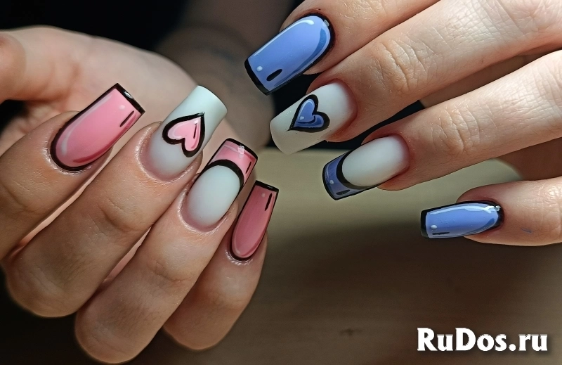 Маникюр. Наращивание фото