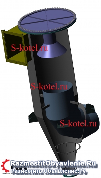 Прямоточный циклон ПЦ-1200, ПЦ-2000 фото