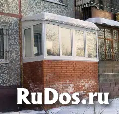 Установка рам балконов и лоджий. Утепление и обшивка. изображение 11