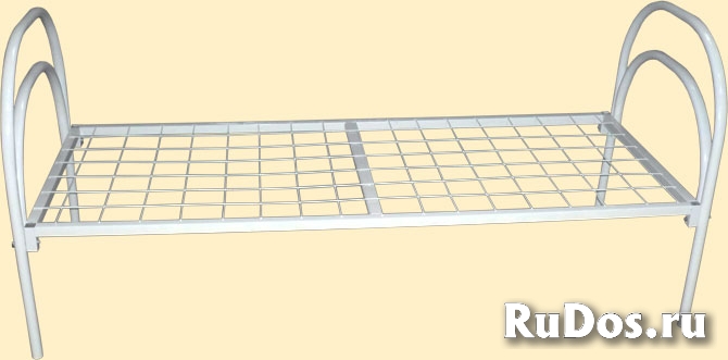 Бюджетные кровати металлические в хостелы изображение 5