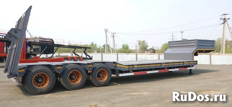 Полуприцеп-тяжеловоз гп 50тонн TONGYADA изображение 9
