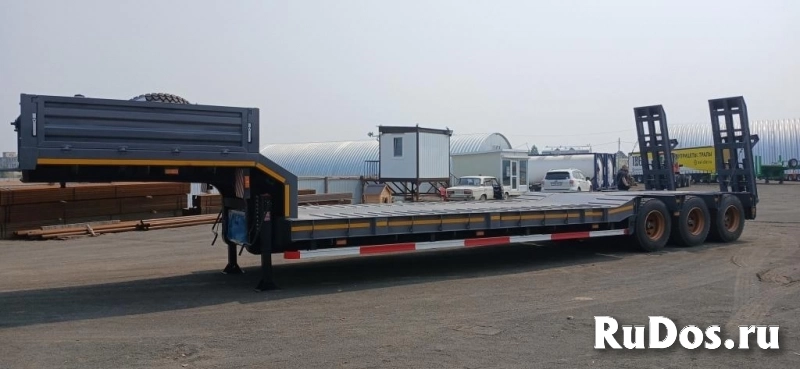 Полуприцеп-трал с трапами TONGYADA CTY9603TDPS негабарит с понижением, 3-оси, новый. изображение 10