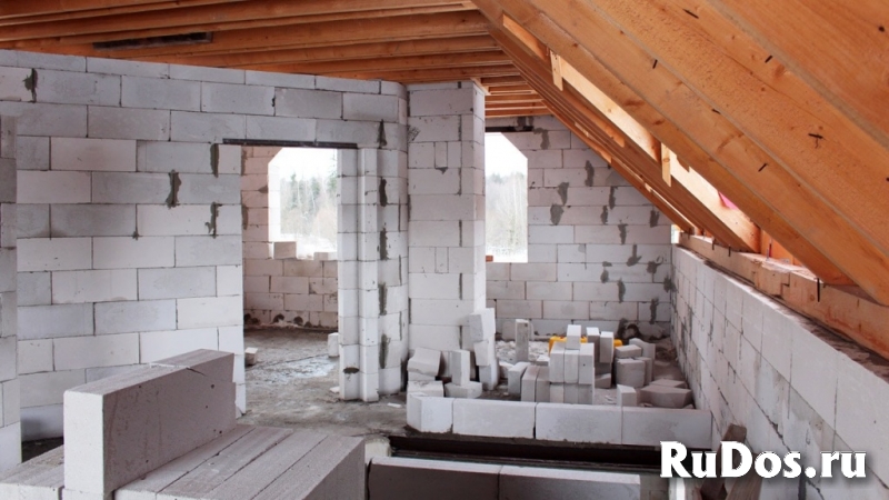 Строительство домов из газобетона фотка