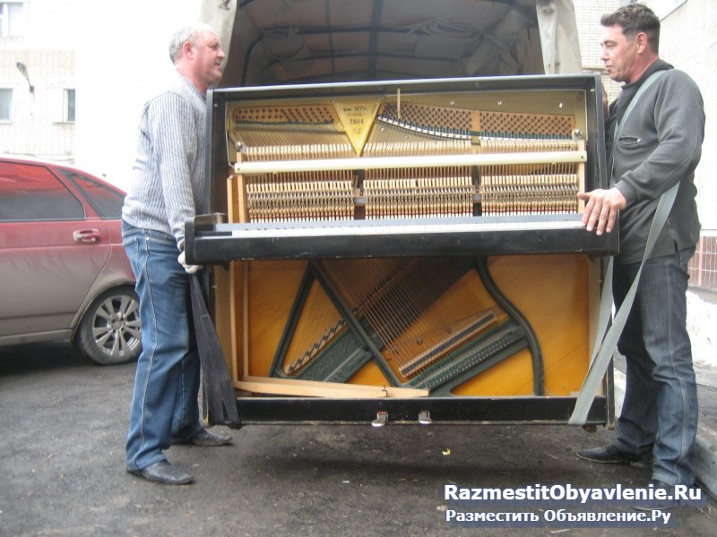 Перевозка пианино. фотка