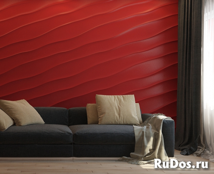 Зд панель Волна диагональная крупная изображение 3