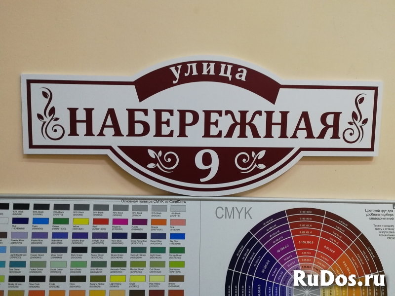 Таблички адресные. Таблички офисные изображение 5