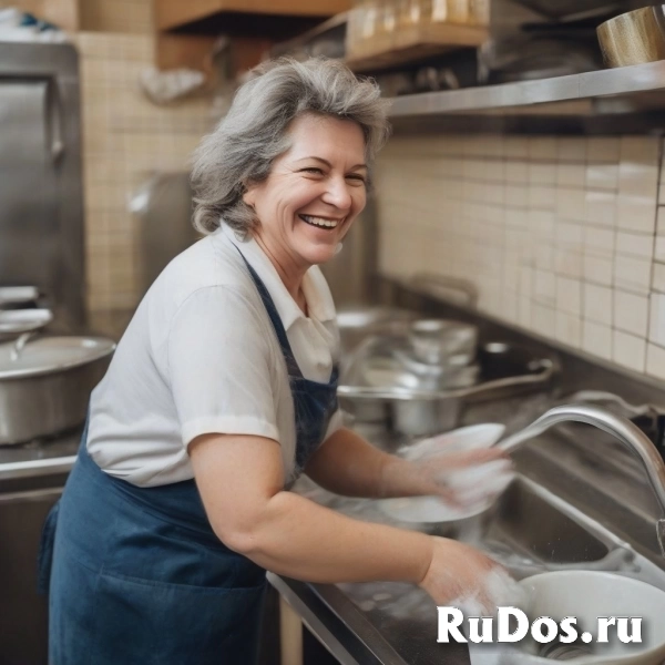Уборщица, посудомойщица фото