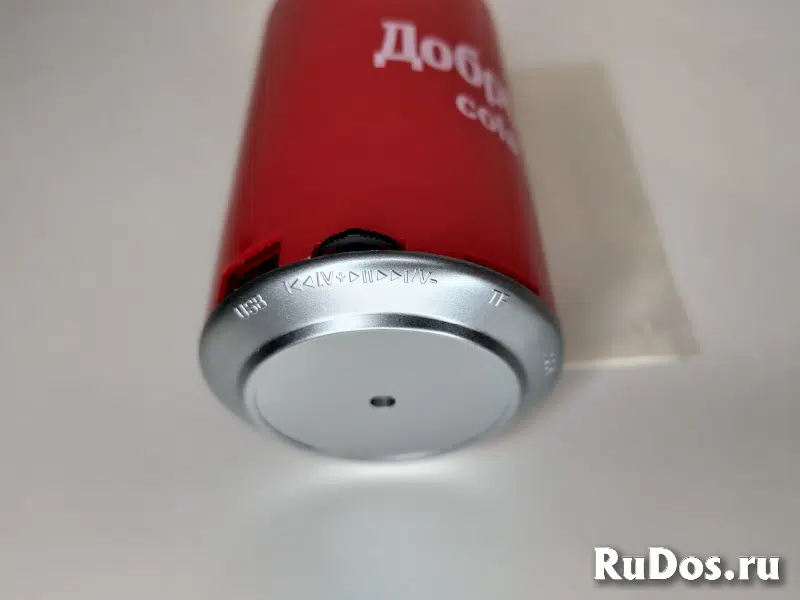 Портативная Bluetooth-колонка Добрый cola с FM радио изображение 6