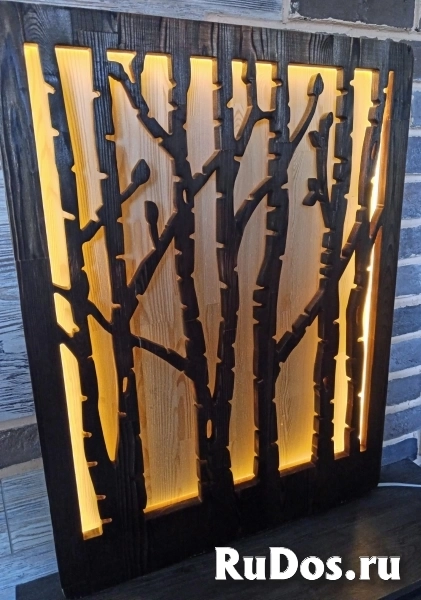 Панно с сенсорной подсветкой из фанеры, Каен Бай фотка