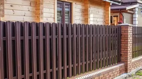 Установка: ЗАБОРОВЫ, ВОРОТА, НАВЕСЫ КАЛИТКИ изображение 4