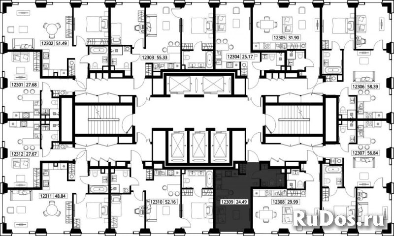 Продам 1 комнатную квартиру 24.49 м2 изображение 3