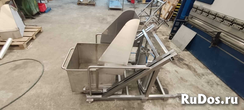 Подъёмник опрокидыватель пневматический-передвижной изображение 3