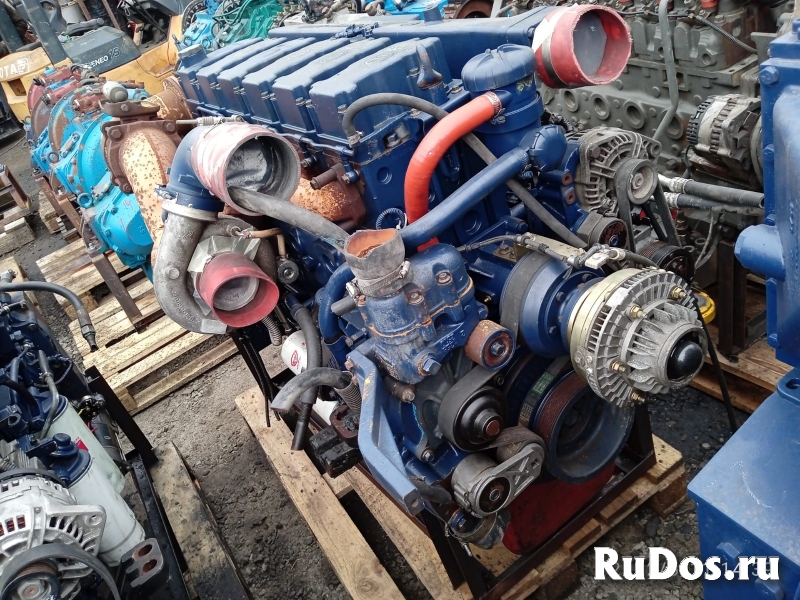 Двигатель б/у для спецтехники Weichai WP12 ЕВРО4 Четырехклапанный изображение 7