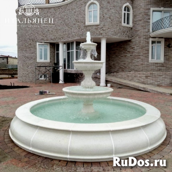 Чаша для фонтана со скульптурами от производителя изображение 5