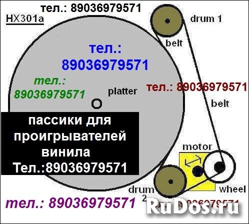 Японский пассик для Pioneer PL-335 Пионер ремень PL335 изображение 3