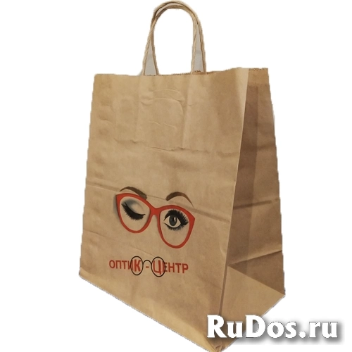 Полноцветная печать на крафтовых пакетах фотка