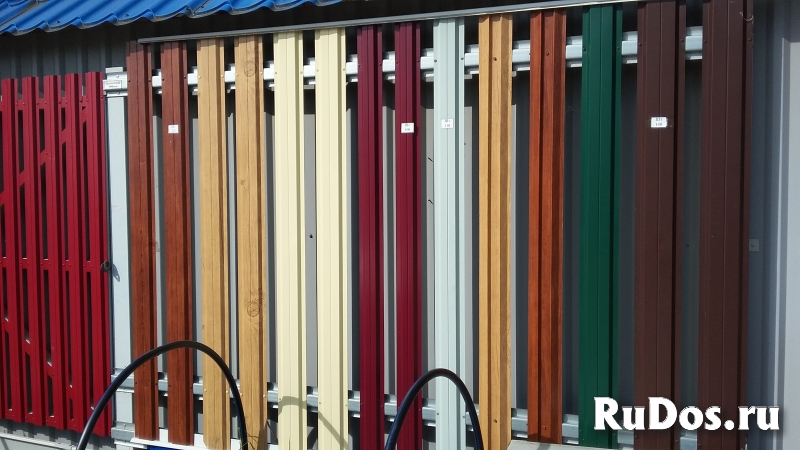 Забор из Металлоштакетника изображение 6