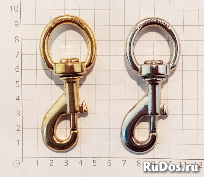 Карабины для портфелей, чемоданов, карабины сумочные, шорные изображение 5