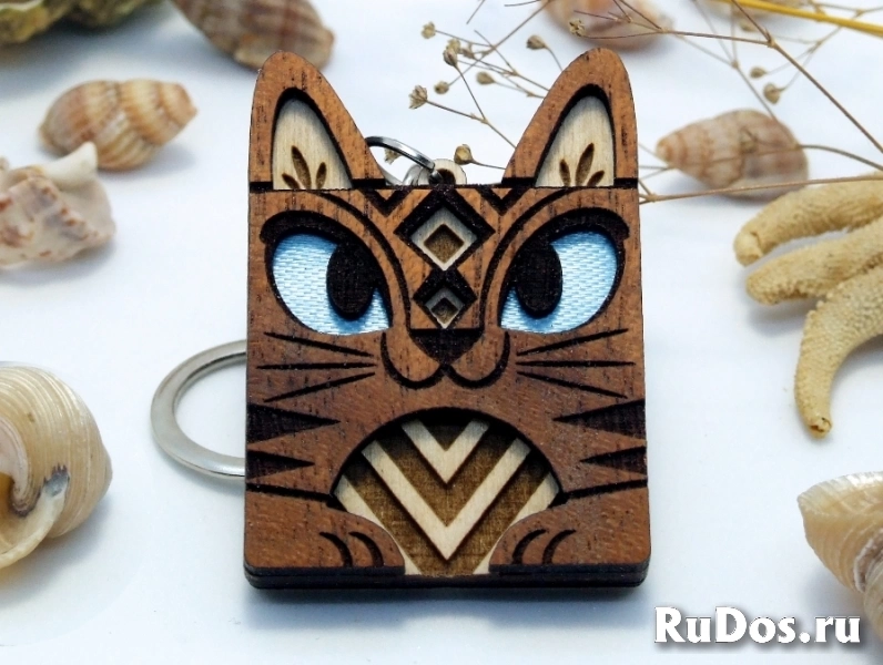 Брелок - талисман "TikiCat" фотка