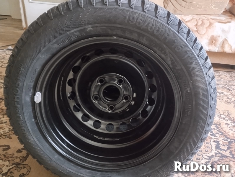 Комплект новых зимних колёс в сборе изображение 5