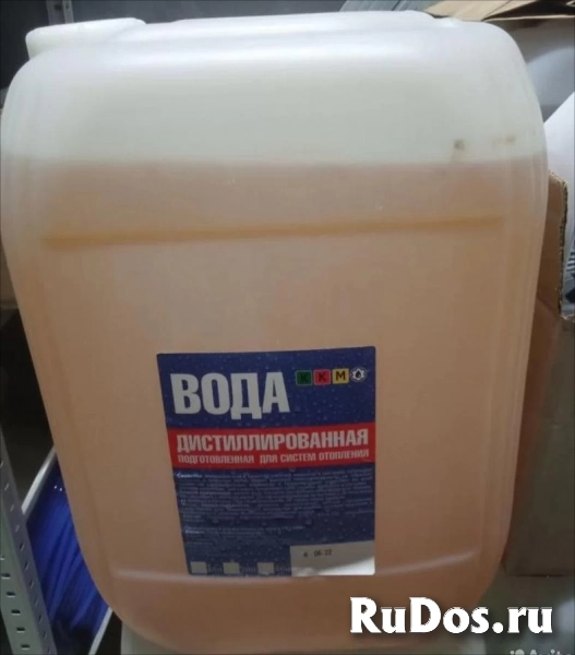 Дистиллированная вода для систем отопления фото