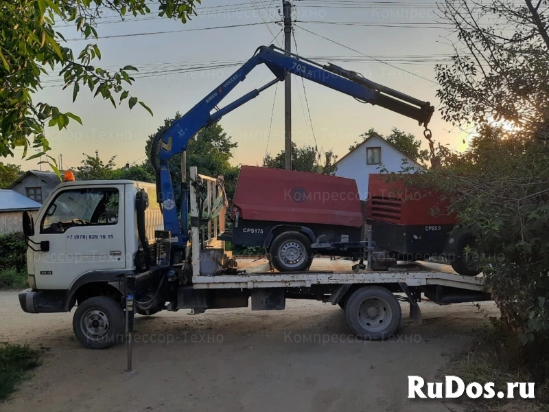 Аренда дизельного компрессора с отбойными молотками изображение 4