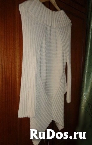 Кардиган женский. Цвет топленого молока. Латвия фото