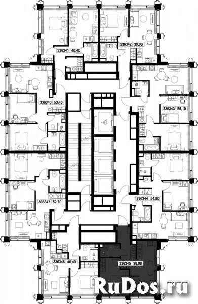 Продам 1 комнатную квартиру 38.9 м2 изображение 3