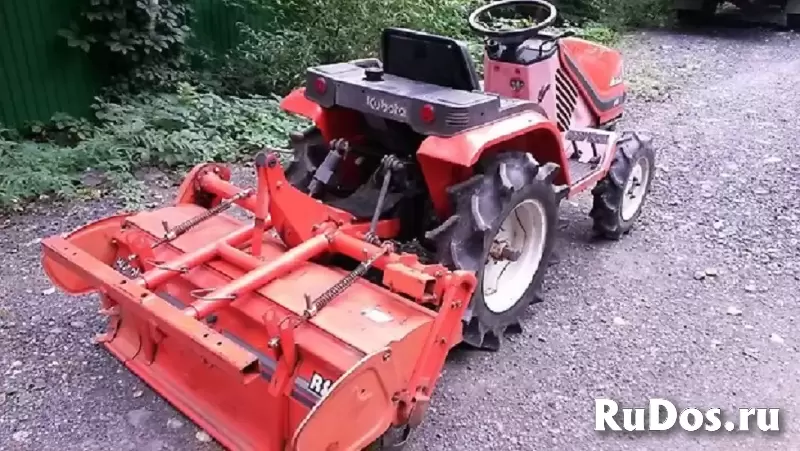 Японский мини-трактор KUBOTA-13 изображение 3