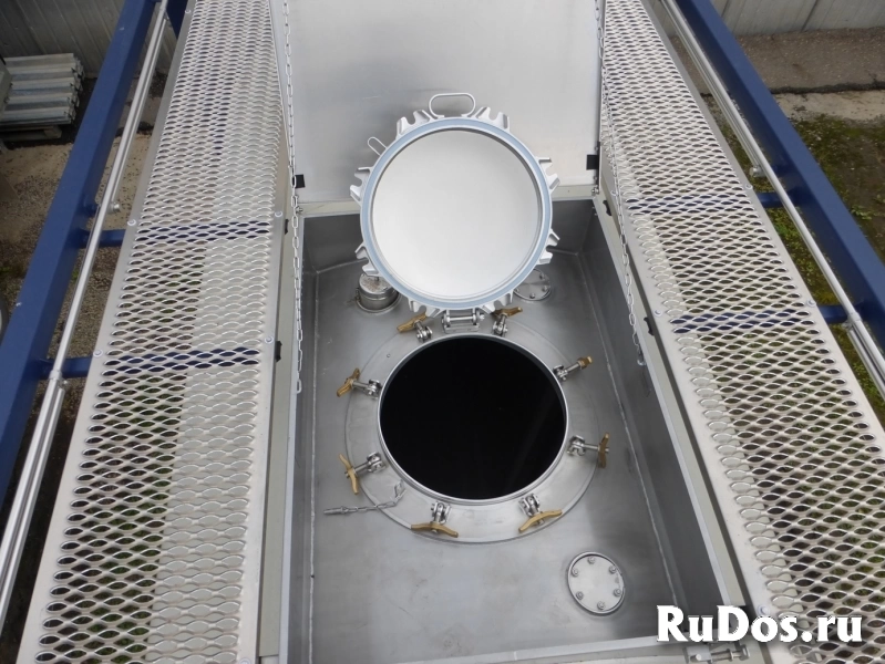 Танк-контейнер тип Т11 объём 21м3 для перевозки компонентов эмульсионных взрывчатых веществ, новый. изображение 6