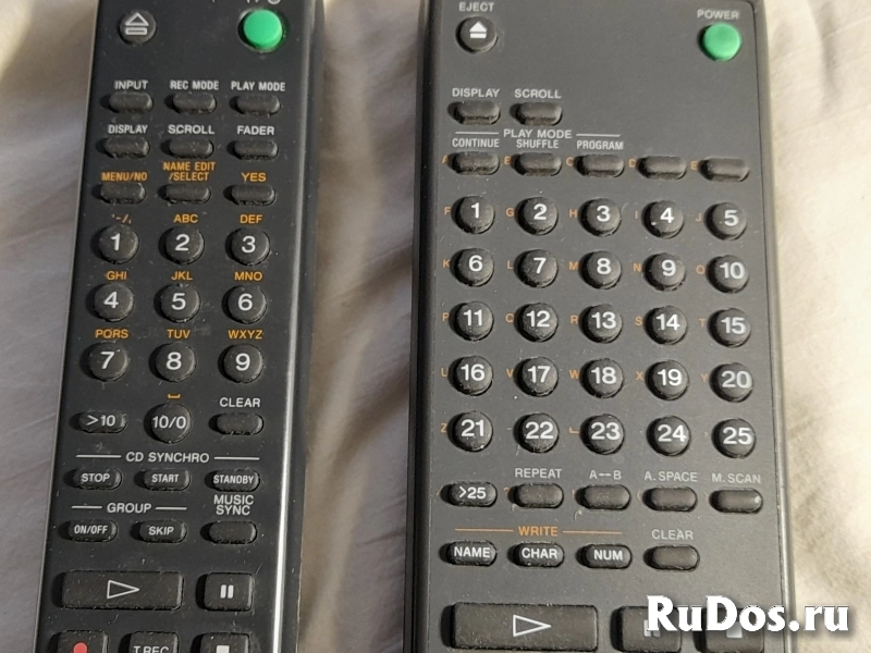 ⁣Пульты SONY  для  минидисковых  дек фотка