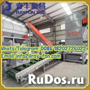 Heavy-Duty Plastic Recycling Washing Line for Large-Scale Waste Plastic Treatment фотка