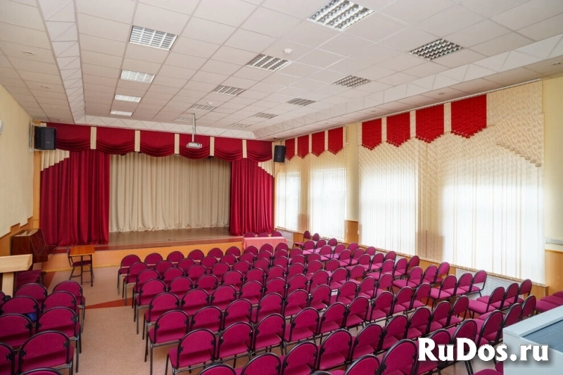 Огнестойкие театральные шторы на сцене. изображение 3