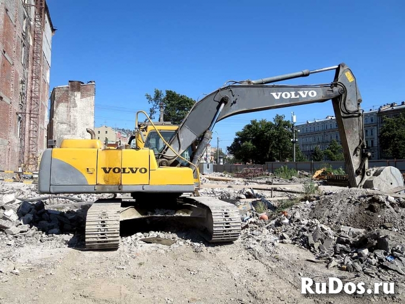 Гусеничный экскаватор Volvo 210, доп. линии фотка