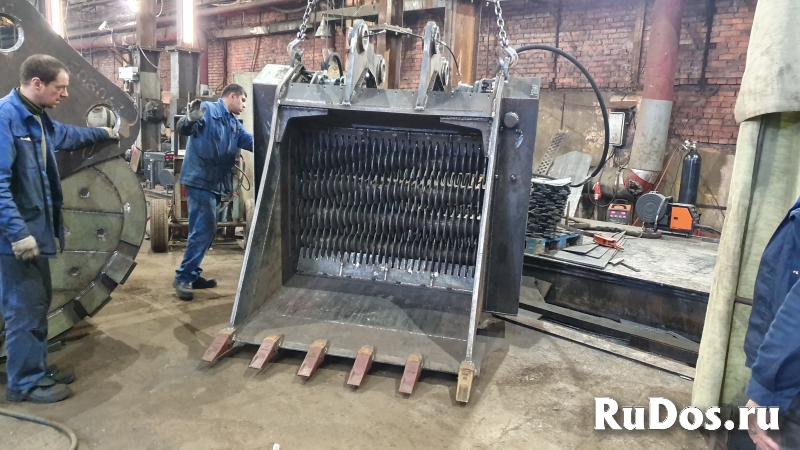 Валковый ковш просеивающий фотка