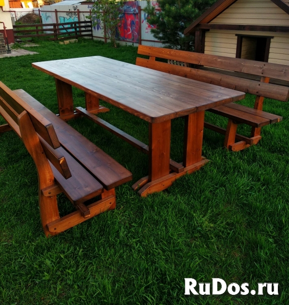 Изготавливаем деревянную мебель для дачи и сада! изображение 9