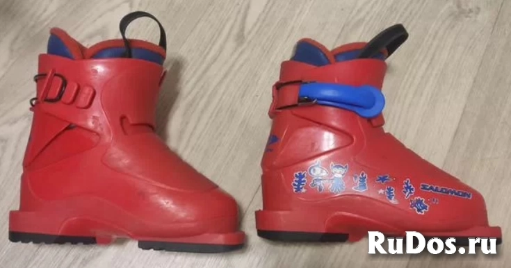 Лыжные ботинки детские Salomon 18 (27,5) размер изображение 4