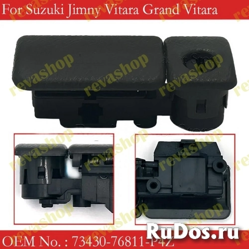 Ручка бардачка для Suzuki Jimny Grand Vitara 73430-76811-P4Z Автомобильный перчаточный ящик, защелка, пластиковая черная ручка для Suzuki для Jimny Vi изображение 10