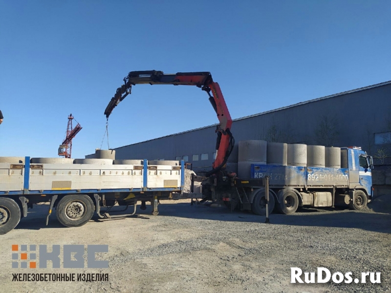 Кольца колодцев железобетонные изображение 12