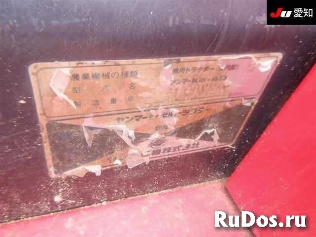 Минитрактор с/х Yanmar KE-4D кузов 4A 4х4 фреза изображение 8