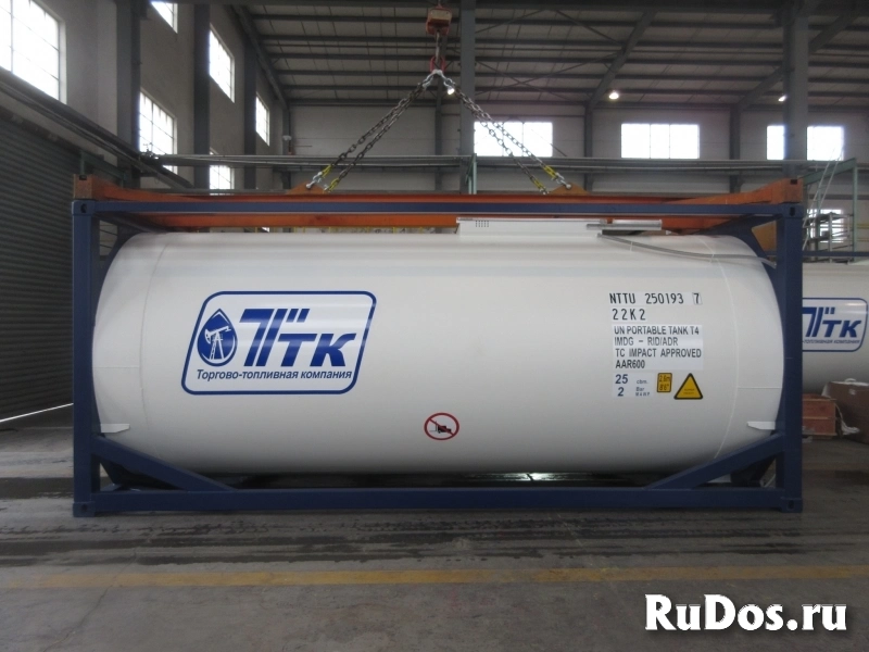 Танк-контейнер объём 25м3 тип Т4, для перевозки ГСМ, новый изображение 8