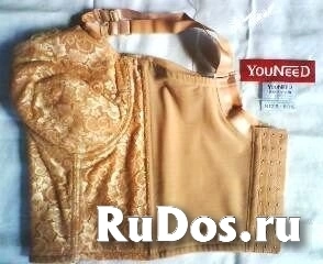 Корректирующий длинный бюстгальтер YouNeed оздоровительный -80% изображение 4